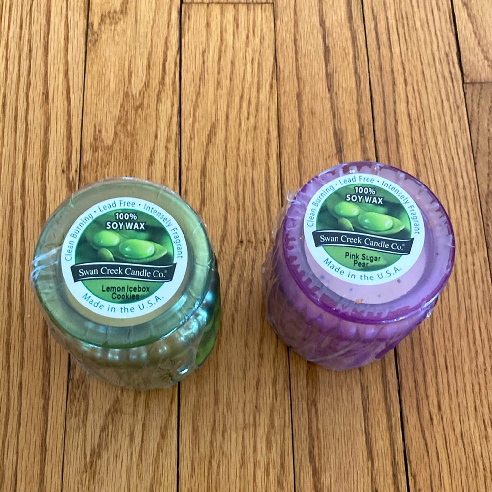 2 Soy wax candles